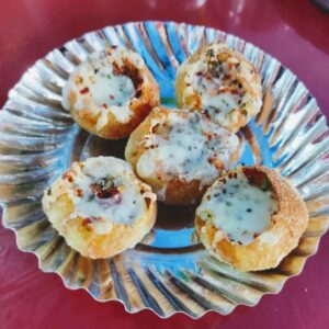 Cheese Pizza Shots at Gupta Panipuri Center Goregaon East